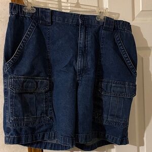 Savane Dark Blue Cargo Shorts size 36 waist.